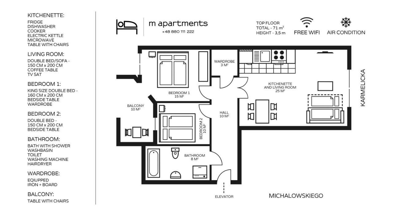 كراكوفيا M Apartments المظهر الخارجي الصورة