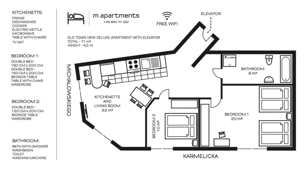 كراكوفيا M Apartments المظهر الخارجي الصورة